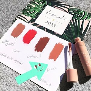 🍑DOSE OF COLORS LIQUID LIPSTICK🧡